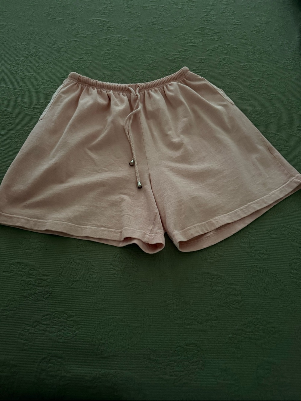 Liz Claiborne Pale Pink Athletic Drawstring Shorts